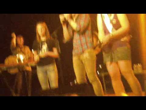 Kris Allen- Singing Happy Birthday to Courtney and Julie & Alright With Me (Milwaukee, WI)