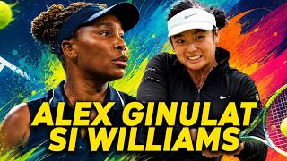 ALEX EALA GINULAT SI VENUS WILLIAMS! RISING STAR & LEGEND MAG PARTNER SA BAD HOMBURG OPEN IN GERMANY