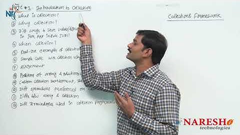 Collection Basics | Core Java Tutorial | Mr. Hari Krishna