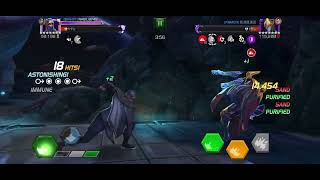 Node 27 Dust V Lumatrix (1 death but can be solod) 