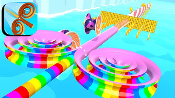 SPIRAL RIDER GAMEPLAY | ALL LEVELS #87