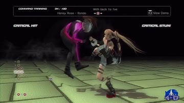 Dead or Alive 5 Ultimate: Marie Rose Command Training #deadoralive5lastround