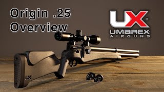 Umarex Origin .25 caliber PCP Air Rifle Airgun Overview