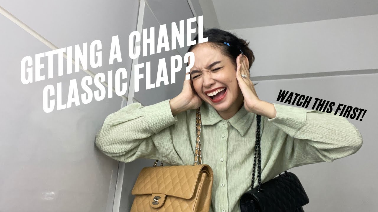 Handbag Heaven Exchange - Before repair: Chanel Classic flap or