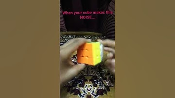 When your Cube makes this NOISE...