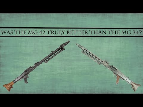 Was the MG 42 truly better than the MG 34?