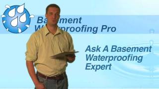 www.basementwaterproofingpro.com On this episode of "Ask A Basement Waterproofing Pro," our expert, Phil, answers the 