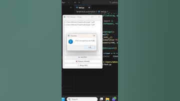 Build a Python PDF Merger Tool | Drag & Drop Desktop App