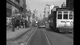 Hollywood Outtakes: 1940&#39;s Street View: Market Street, San Francisco