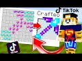 👉Probamos los MEJORES LIFE HACKS que funcionan de TIK TOK en MINECRAFT😱