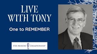 Live With Tony: Tony Dottino