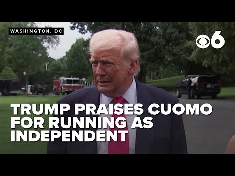 Donald Trump Discusses Andrew Cuomo's Mayoral Race, EU Trade, and Bolsonaro's Trial