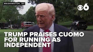 Trump praises Cuomo for getting back in NYC mayoral race as independent after Zohran Mamdani upset