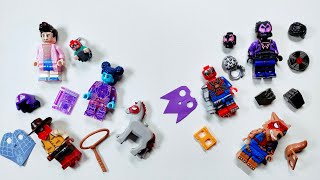LEGO UNOFFICIAL SPIDER MAN | WAREWOLF -  CYBORGSPIDER - WEBSLINGER - SPIDER BYTE - PETER B - PROWLER