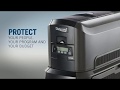 CD800 printer with lamination overview video 1