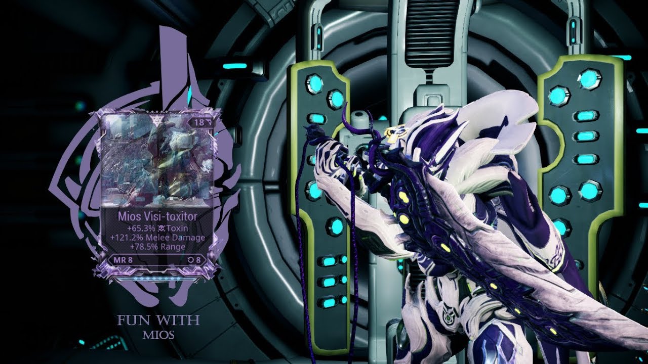 Warframe Toxin Rifle Mod