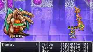 Final Fantasy II DOS Boss Battle #21 - Tiamat