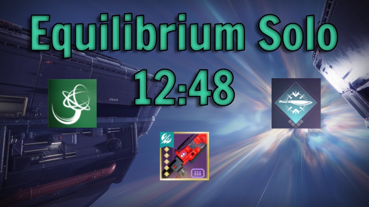 Solo Equilibrium in LESS than 13 Minutes! (12:48 FWR)