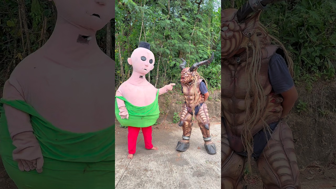 Pertengkaran Hamood Habibi dan Monster 😱🔥 #shorts #viral