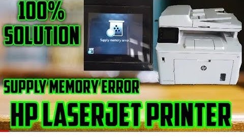 How to repair a printer | Supply Memory error |HP MFP M227 FDW | 100% solution