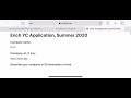 Обзор YC заявки стартапа Ench