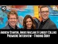 Andrew Stanton, Angus Maclane & Lindsey Collins Premiere Interview - Finding Dory