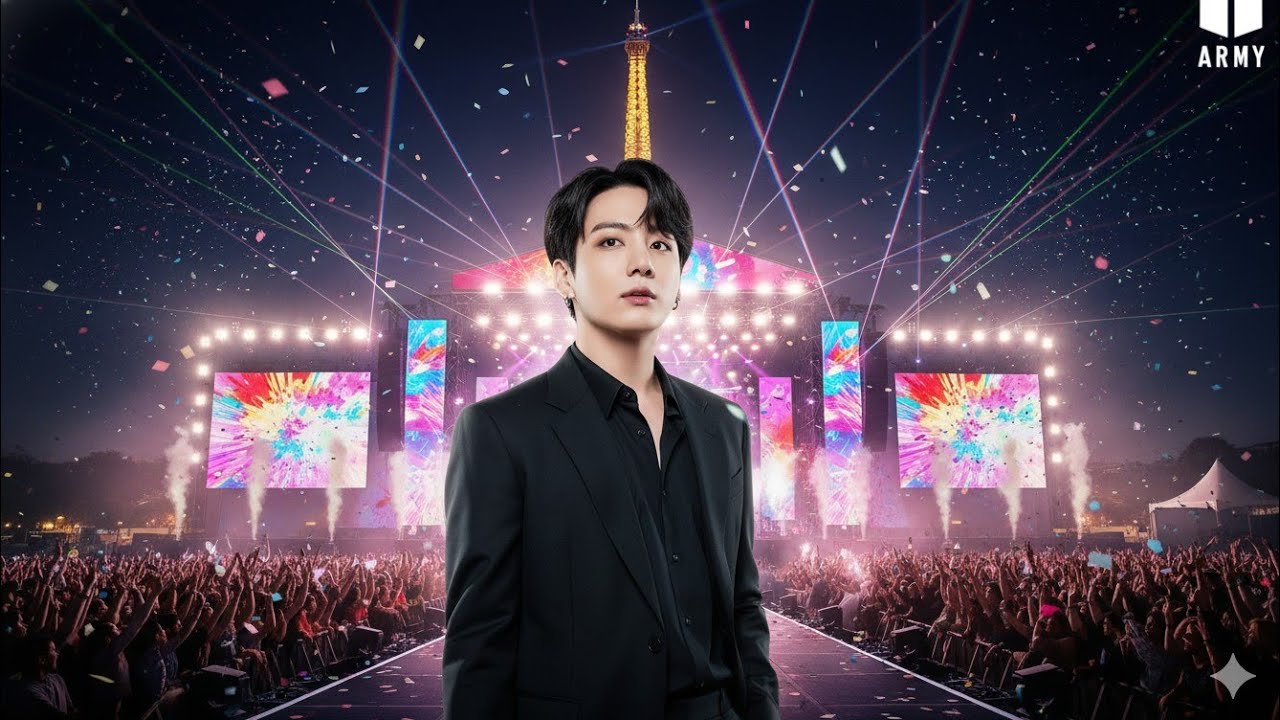 BTS' Jungkook Ready to Rock Paris! Historic Performance at the 2025