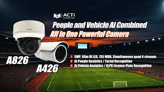 【A426/A826】Double the Specs, Half the Cost—ACTi Delivers More
