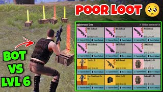 Playing As Bot & Get Worst Loot 😵 - No Armor 🚫 Solo vs Squad | Pubg Metro Royale