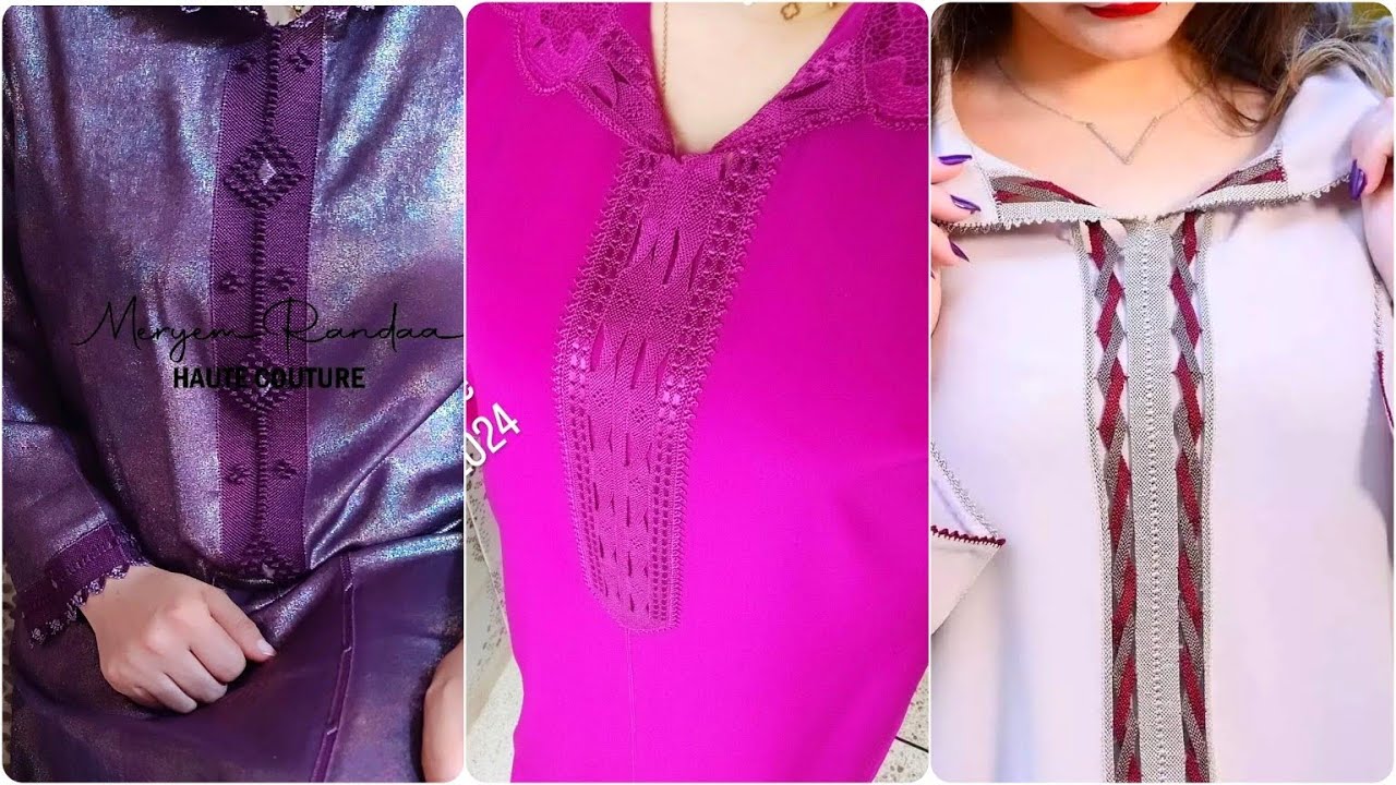 جديد خياطة جلابة الراندة2024_2025 بآخر ماكين 🤩 موديلات رائعة لصاحبات الذوق والاناقة والرقي