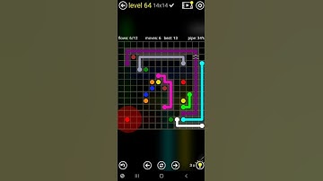 How To Solve Flow Free Bridges 14x14 Mania Pack Level 64 Board Walk Through Solution Walkthrough