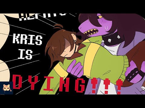 Kris is DYING!! [ Deltarune Comic Dub ]