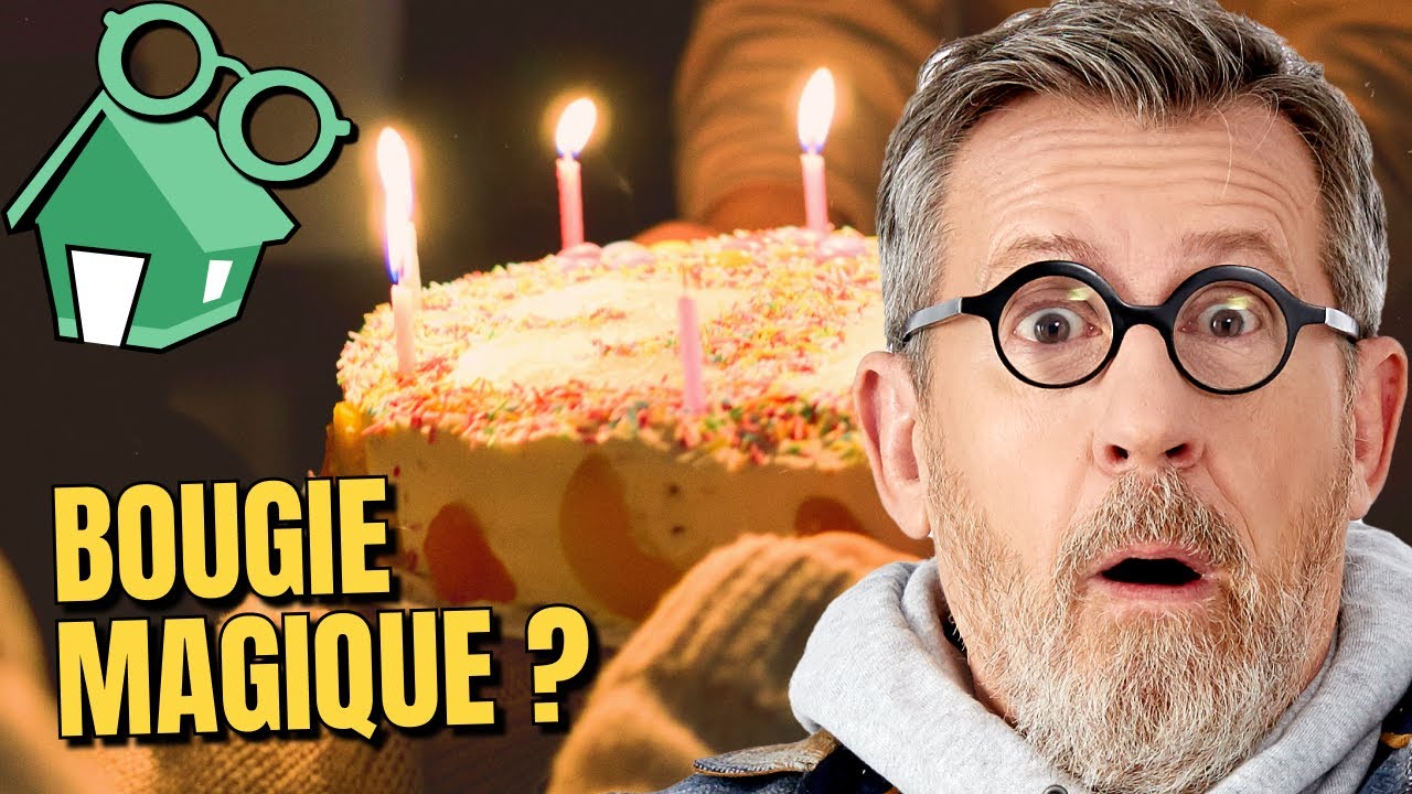 Comment fonctionnent les bougies magiques !? ✨ (C'est l'anniversaire de  Jamy) 