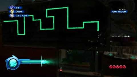 Sonic Colours - Cyan Wisp Showcase (Wii Version)