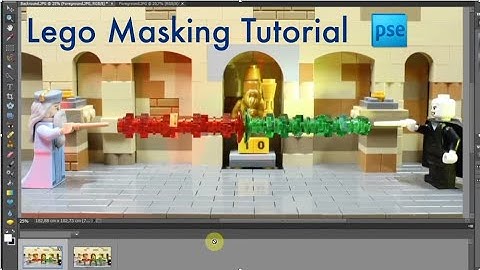 How to Make Things Fly in Lego Stop Motion (Adobe Photoshop Elements 9)