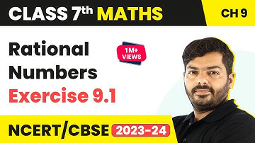 Rational Numbers - Exercise 9.1 | Class 7 Maths Chapter 9 NCERT