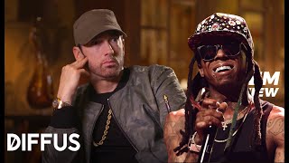 Eminem reacts to Lil Wayne's new song with YG and Tyga (Sept. 28, 2023)