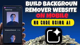 AI Background Remover Website Tutorial 🔥 | Mobile Only | No Code | Free Hosting