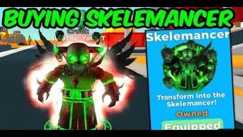GETTING THE SKELEMANCER IN SUPER POWER FIGHTING SIMULATOR!!!!