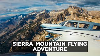 Flying The Most Epic Mountain Passes in the Sierra Nevada