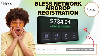 BLESS Network Airdrop Registration & Wallet Connect Ends ! Do this Now !! #bless #airdrop  #mining