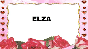 Como significa Elsa?