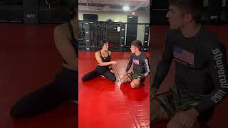 Mikey Musumeci Teaches Nina Drama His Favorite Jiujitsu Submission