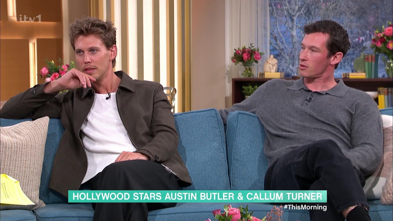 Austin Butler, Callum Turner On This Morning [22.01.2024] - YouTube