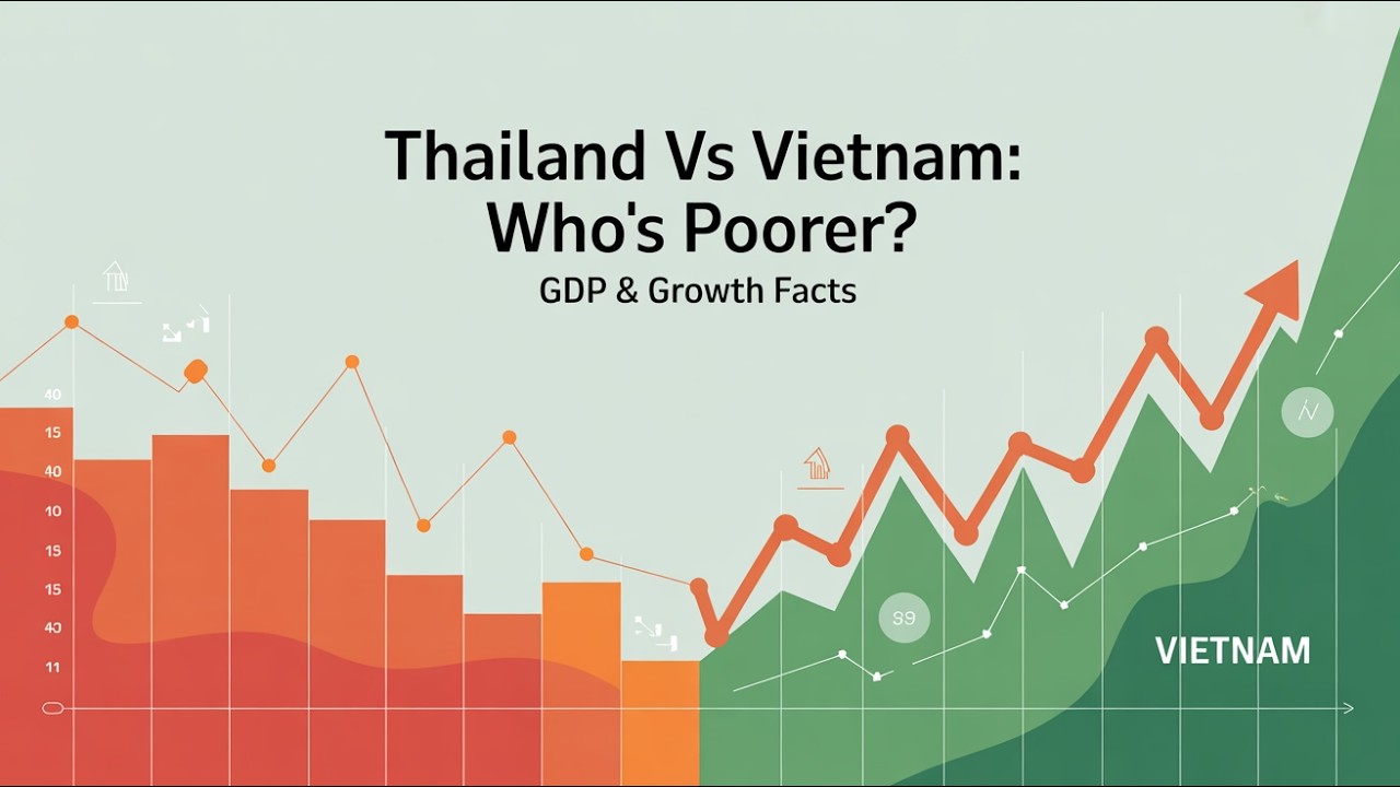 Какая страна Юго-Восточной Азии беднее: Таиланд или Вьетнам? (Факты о ВВП и росте) 📈