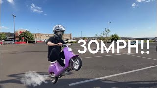 I Built a CRAZY Fast Electric Scooter on a BUDGET (+48V!)