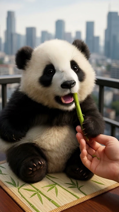 Baby Panda Stretches in Hotel Hallway – Jojo’s Adorable Moment 🐼