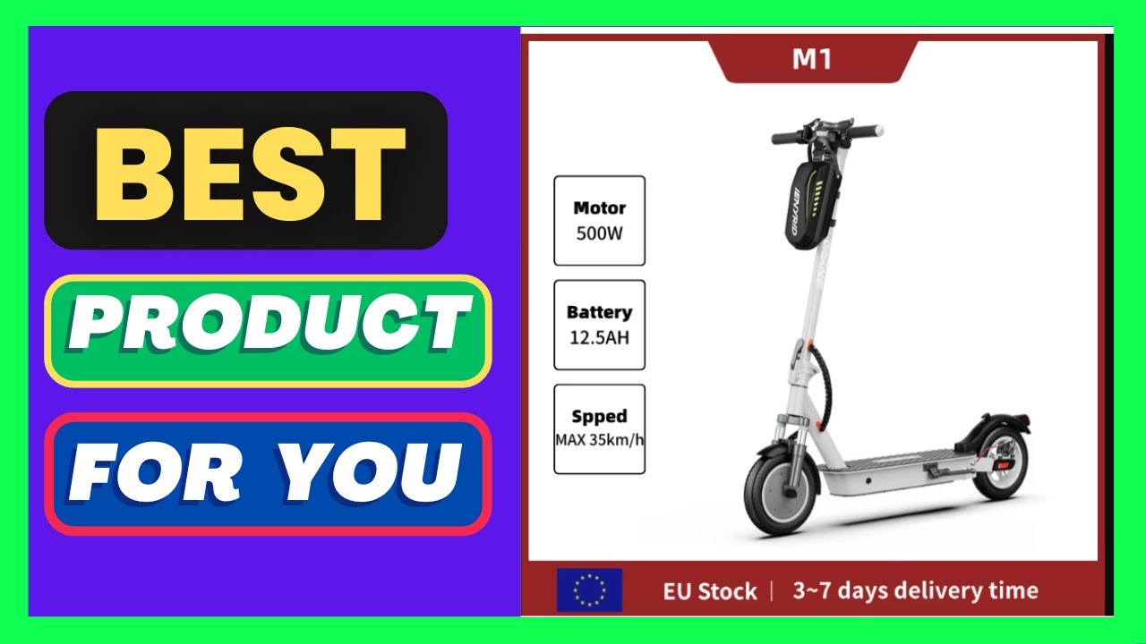 IENYRID M1 Electric Scooter 500W Motor 36V12.5AH Battery E-Scooter