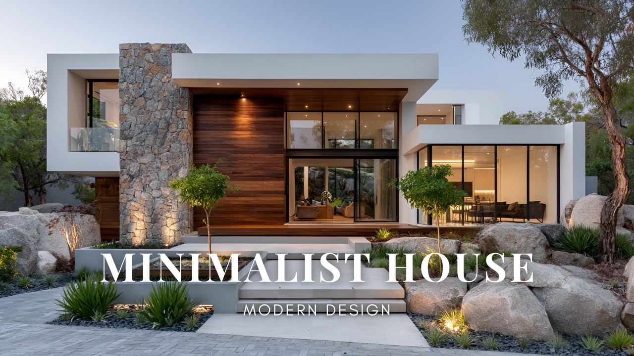 Elegant Minimalist House Tour | Luxury Modern House Design Ideas - YouTube