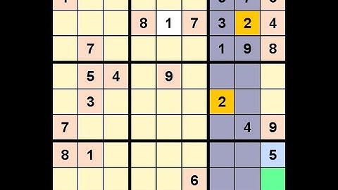 How to Solve Los Angeles Times Sudoku Expert December 26, 2021